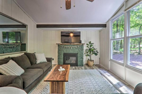 Luxury Pocono Home with Deck, Walk to Lake Harmony!